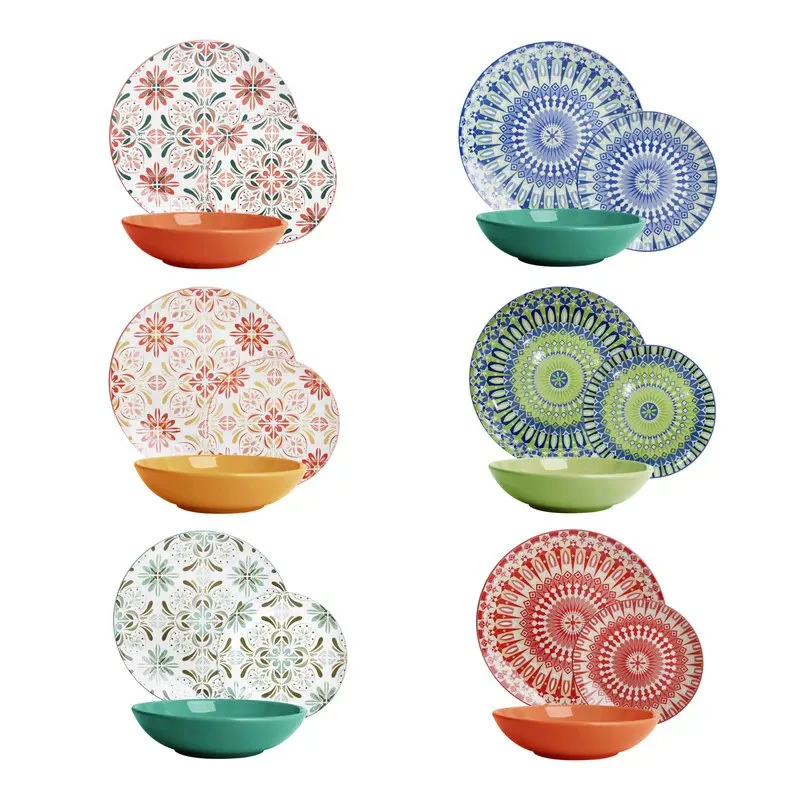 Servizio 18 piatti Bali